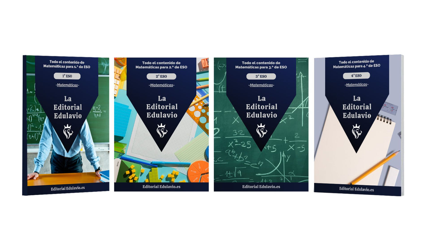 ➕ Paket Completo Matemáticas 1–4 ESO
