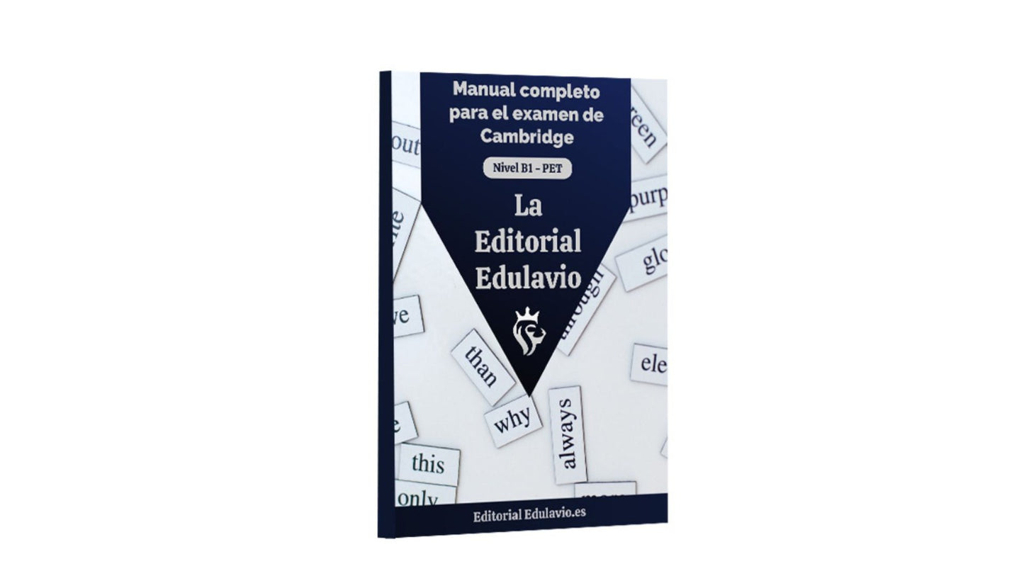 Manual completo B1 para el examen Cambridge PET