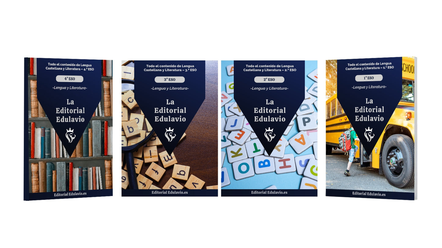 Paket Lengua 1–4 ESO (Literatura / Lengua Castellana)