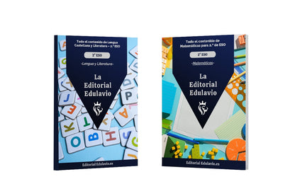 Paket ESO 2: Todo el contenido de Lengua y Matemáticas
