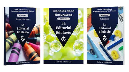 📚 Pachet 1.º Primaria – Lengua Castellana, Ciencias de la Naturaleza y Matemáticas