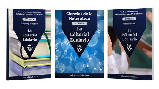 📚 Pachet 5.º Primaria – Lengua Castellana, Ciencias de la Naturaleza y Matemáticas